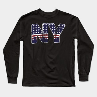 I Heart NY Retro-Vintage Long Sleeve T-Shirt